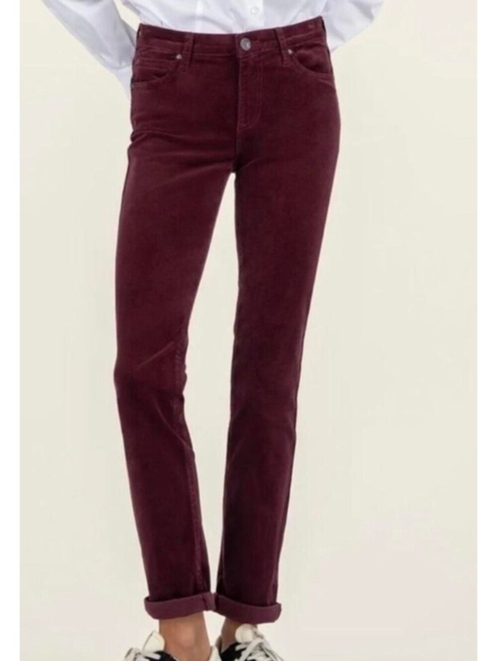 KUT FROM THE KLOTH burgundy Stevie pants sz 14